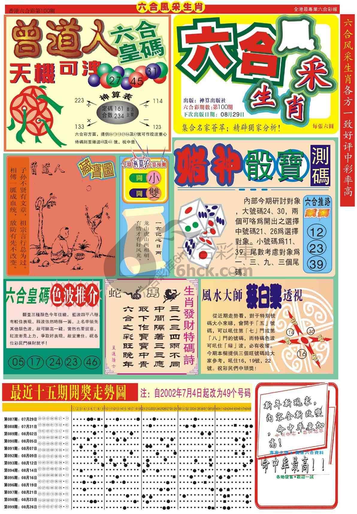六合风采生肖