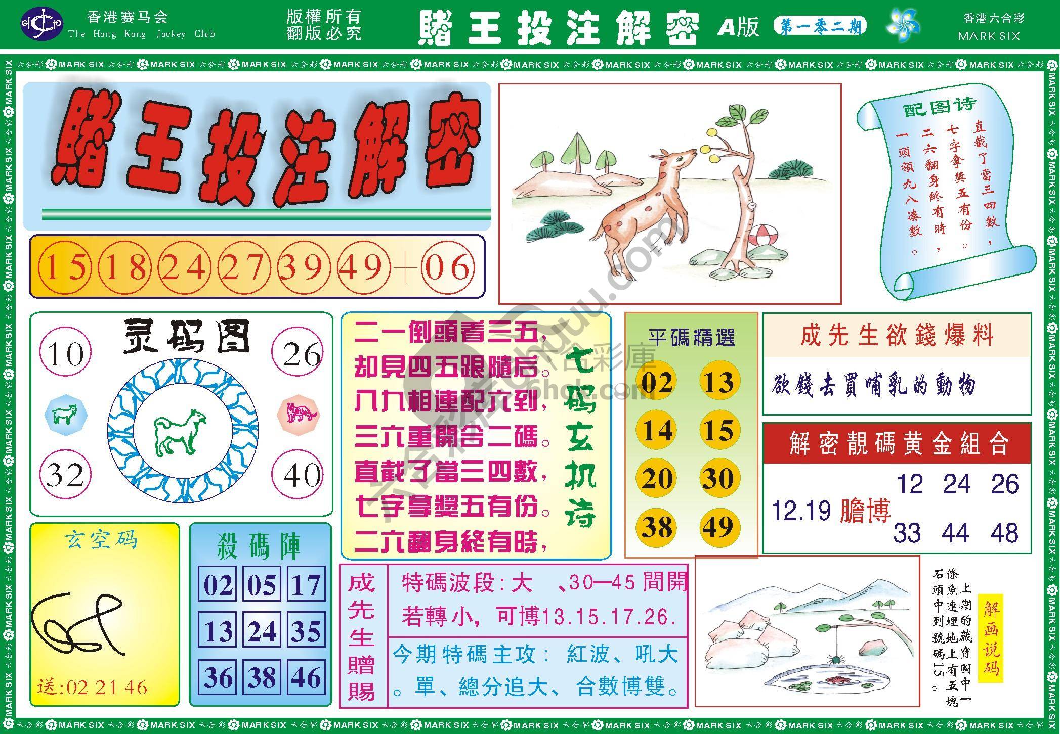 赌王投注解密