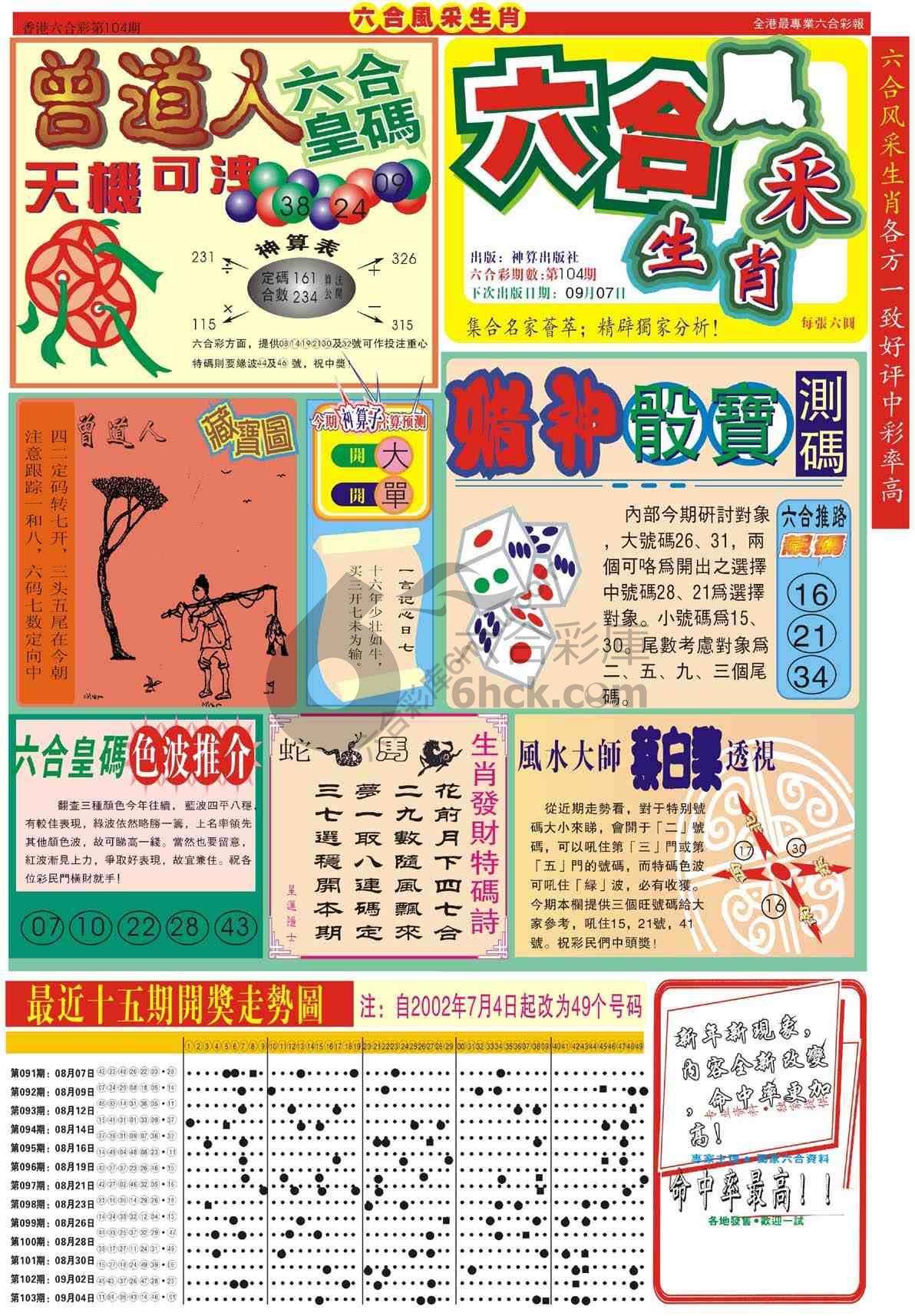 六合风采生肖