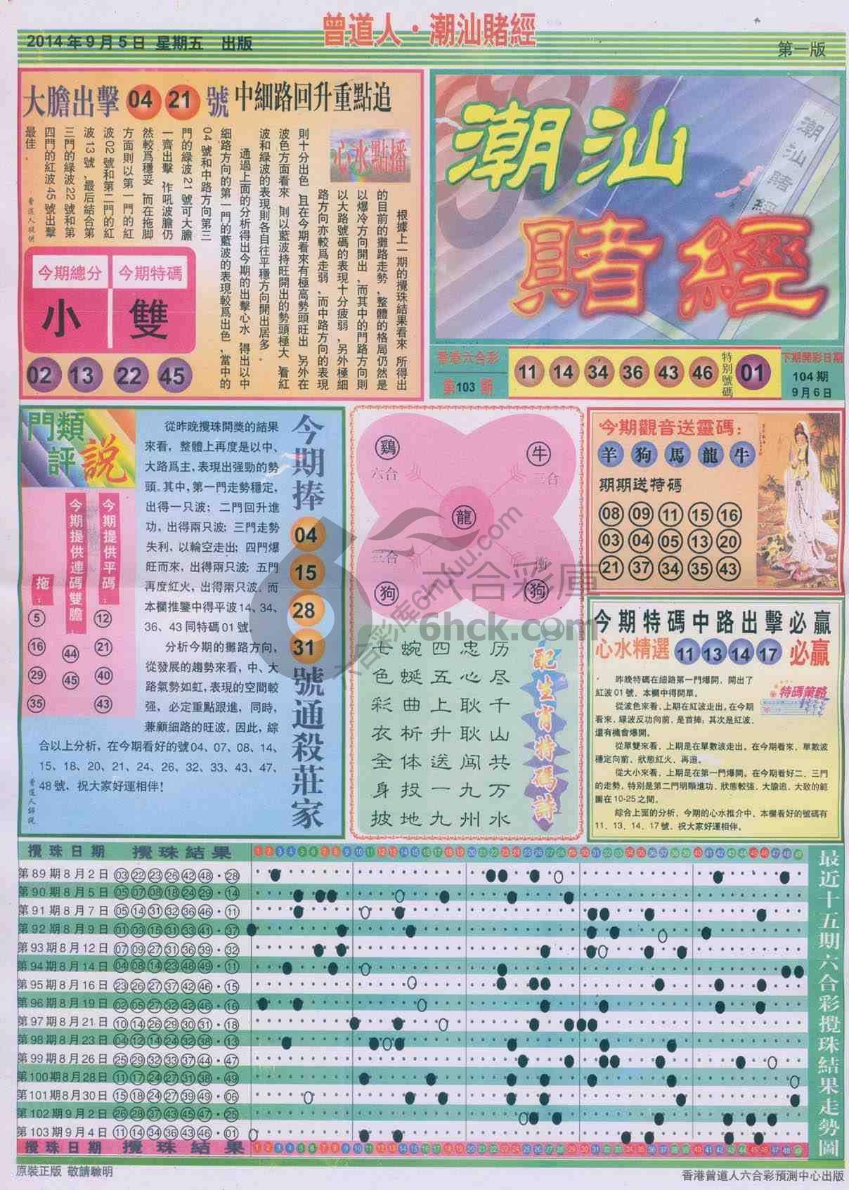 曾道人潮汕赌经