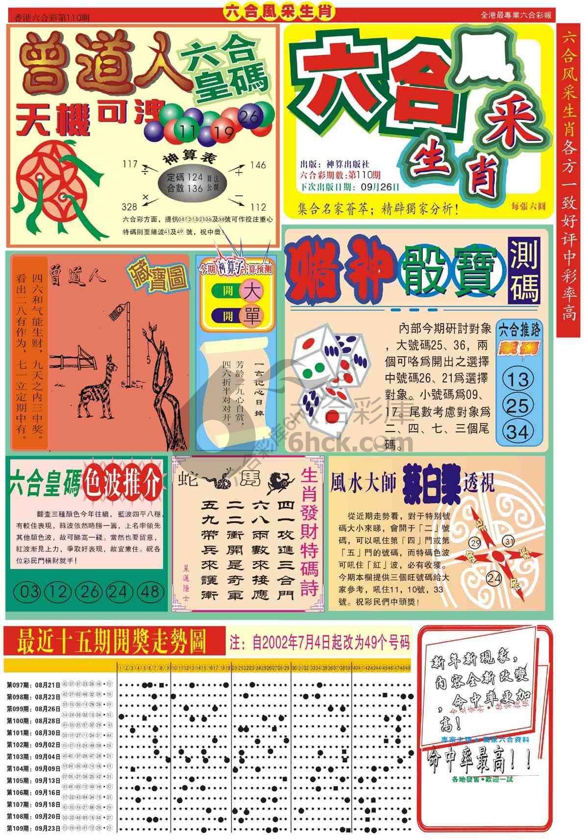 六合风采生肖