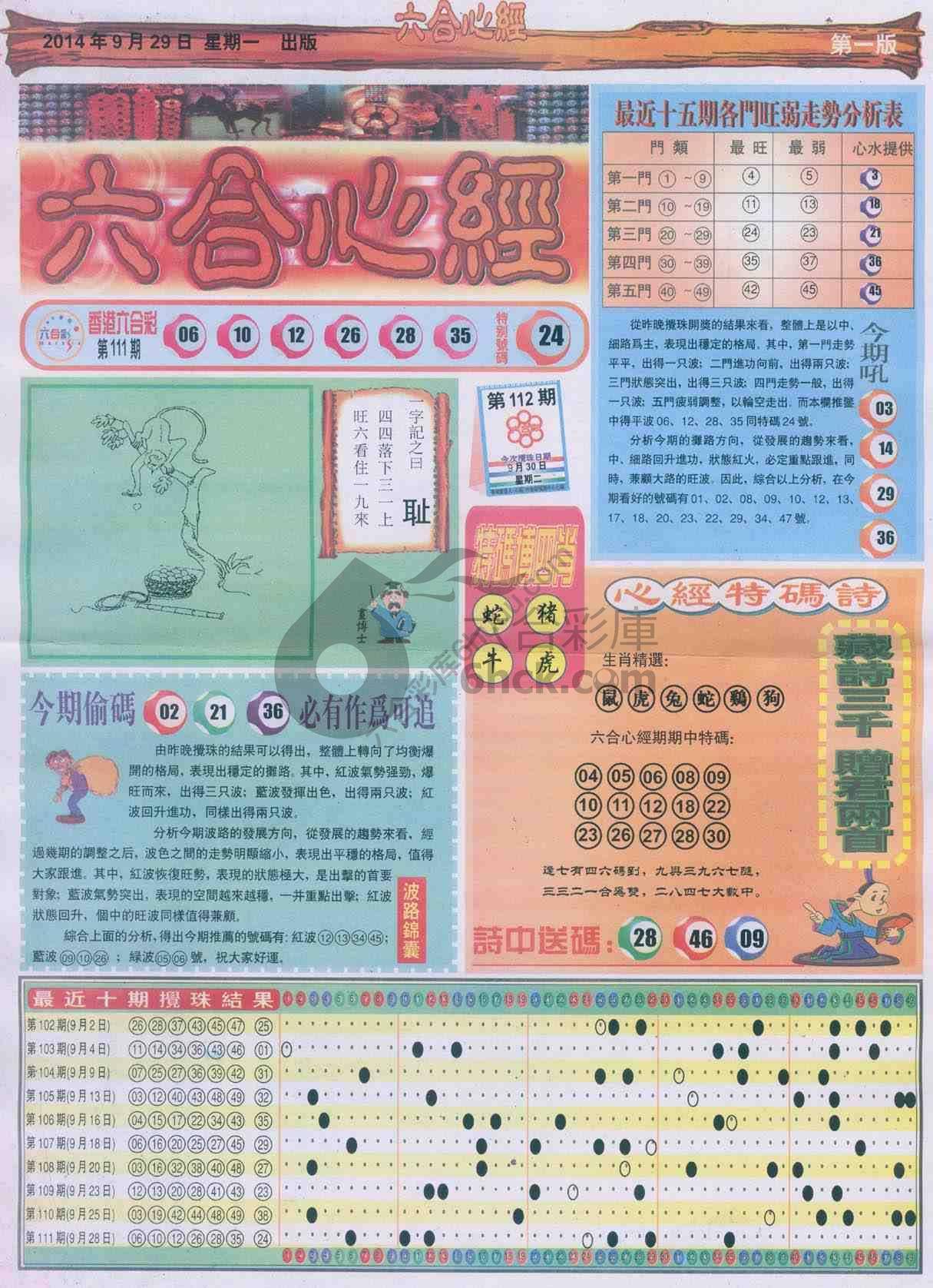六合心经