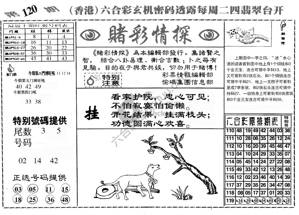 赌彩情探