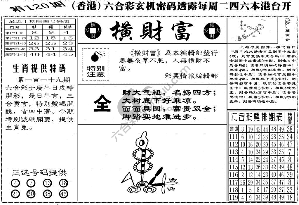 横财富
