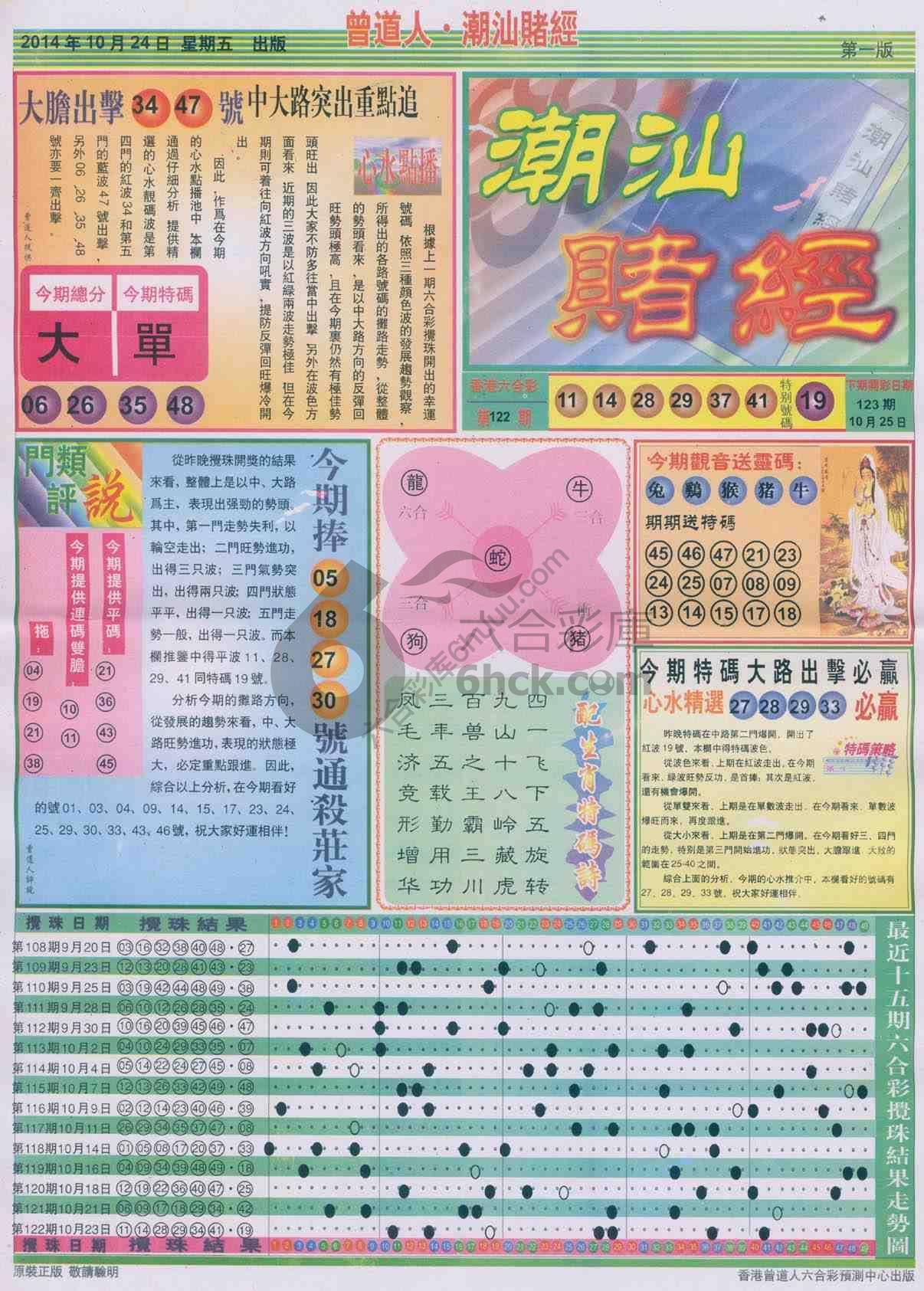 曾道人潮汕赌经
