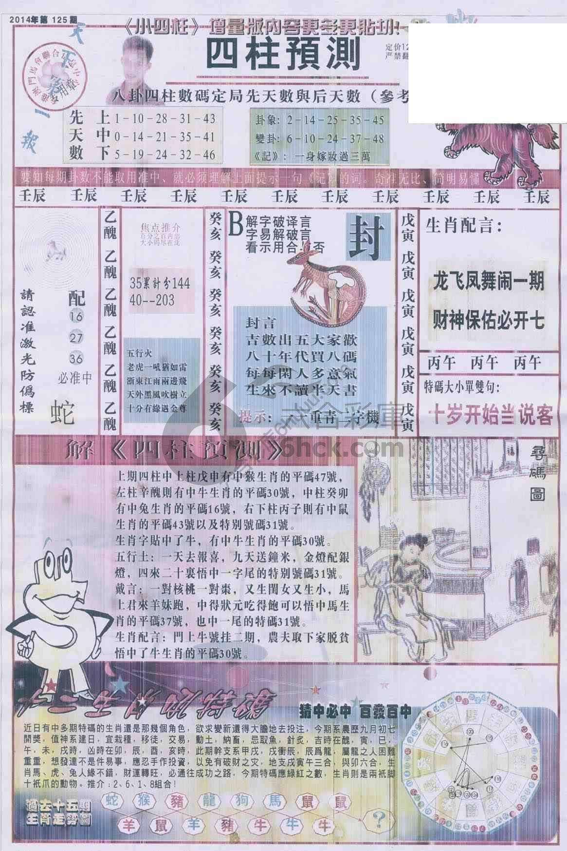 四柱预测