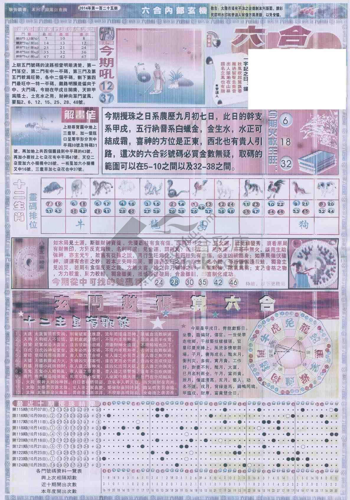 六合内部玄机