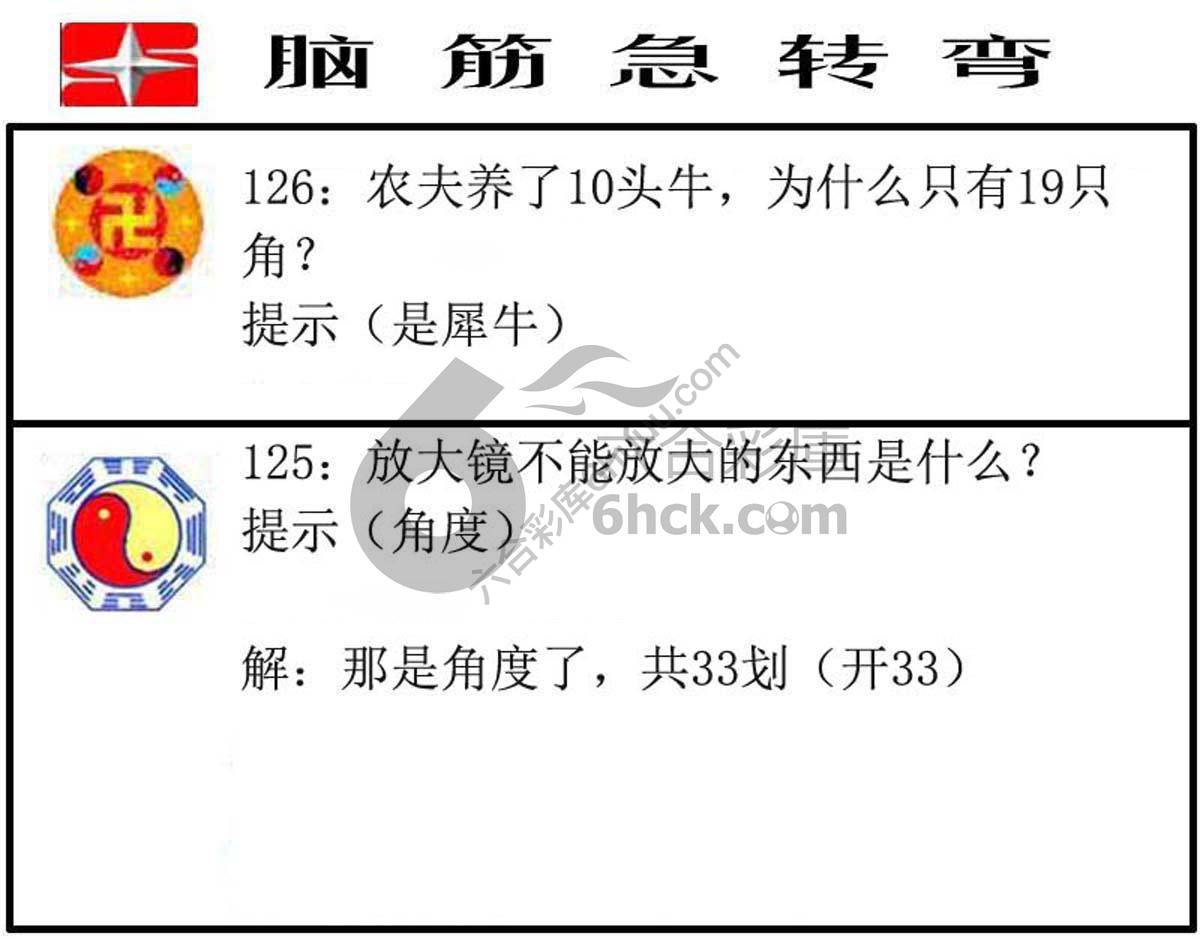 脑筋急转弯
