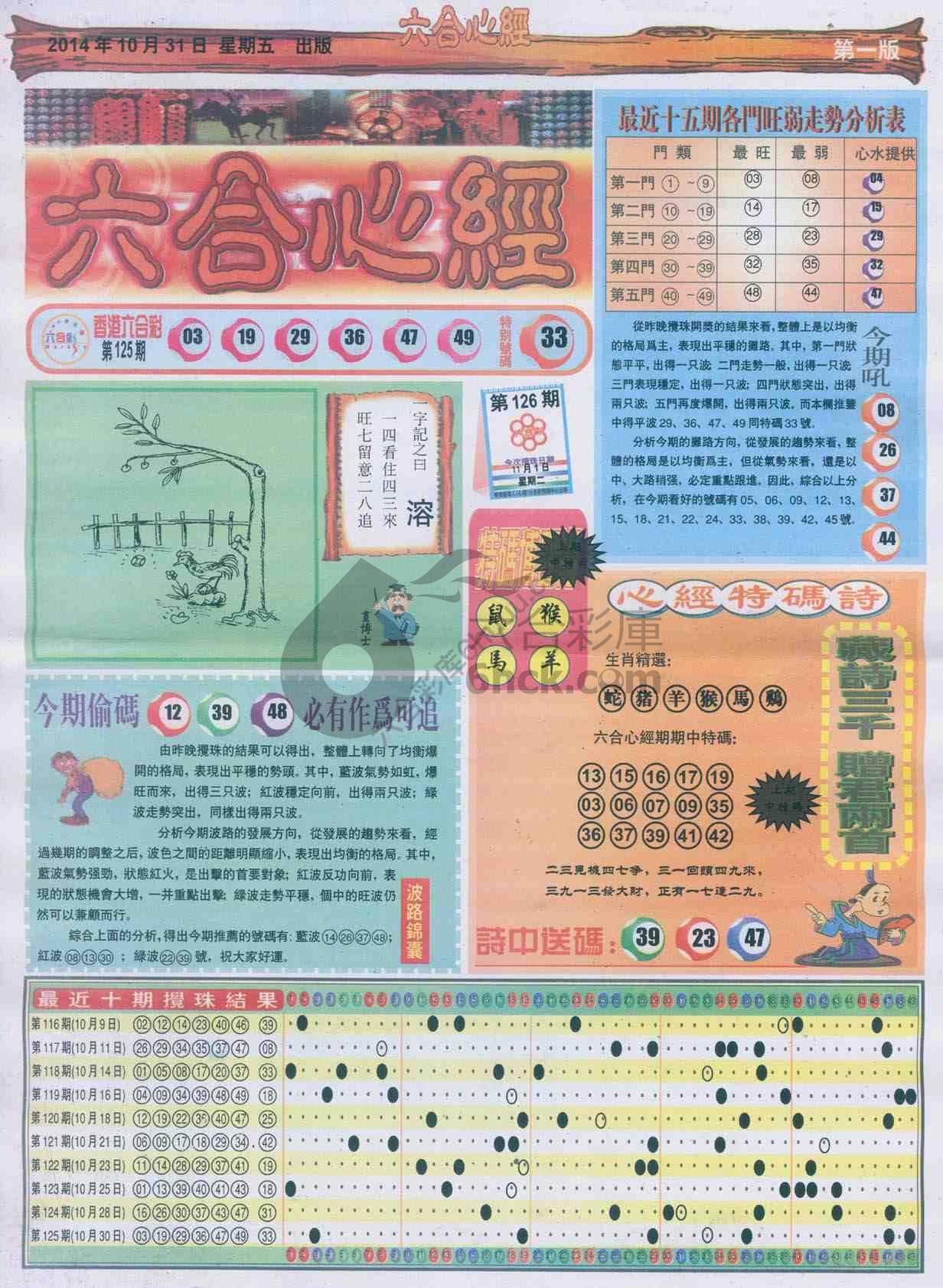 六合心经