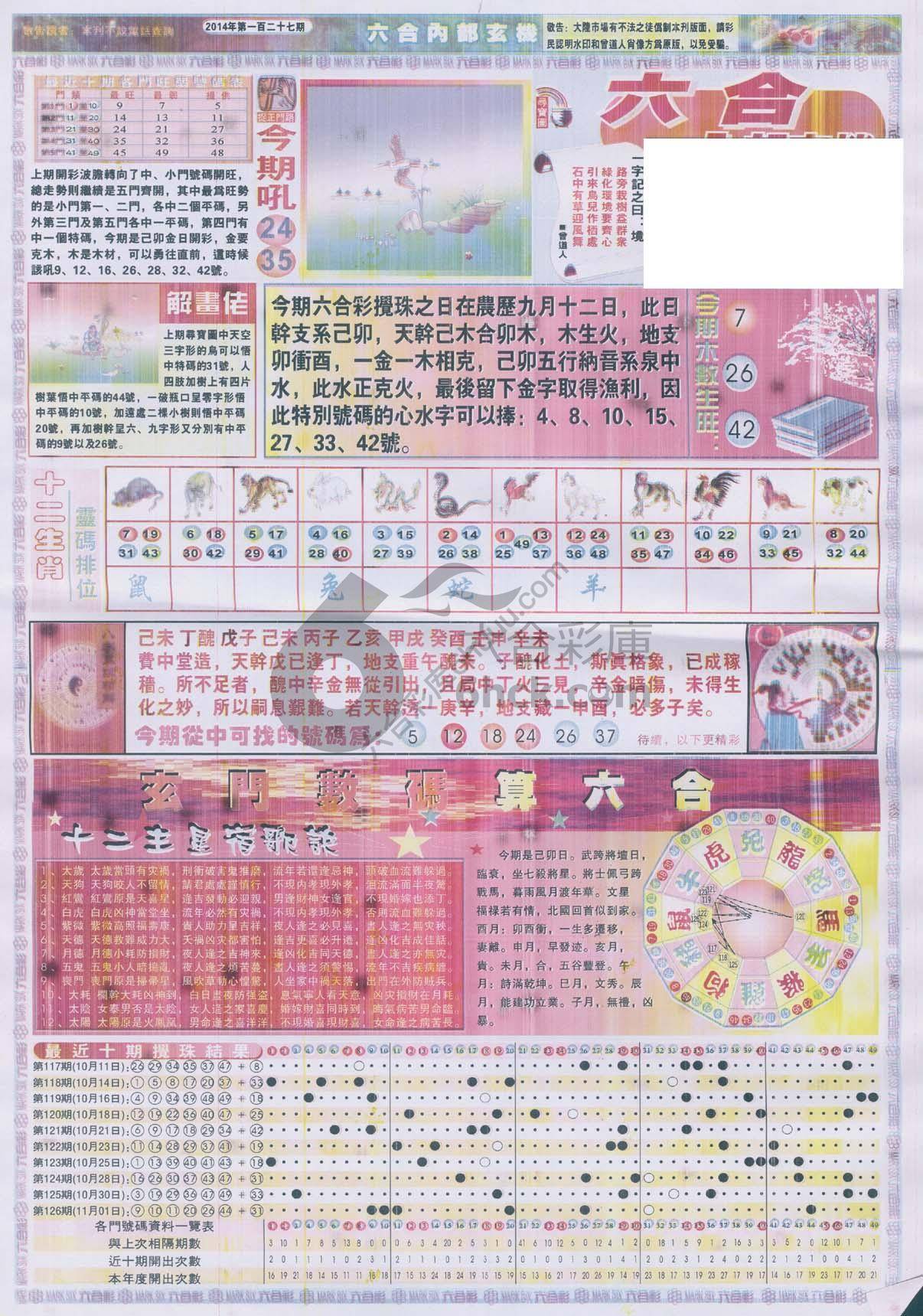 六合内部玄机