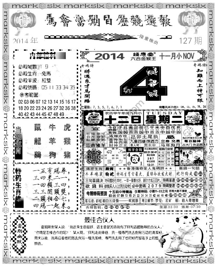 当天报