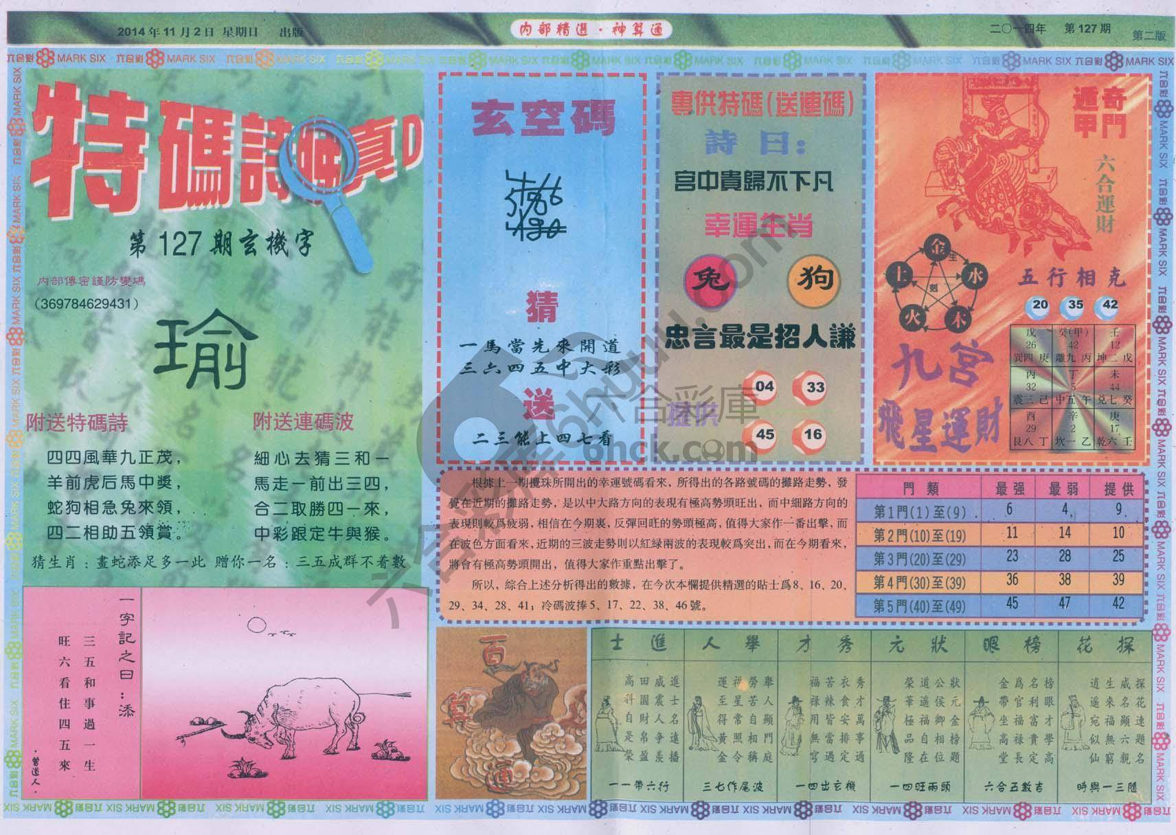 内部精选神算通
