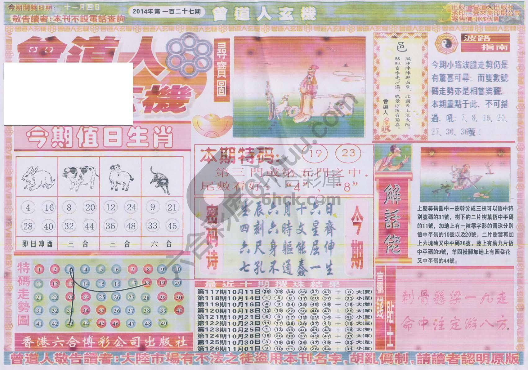 曾道人玄机