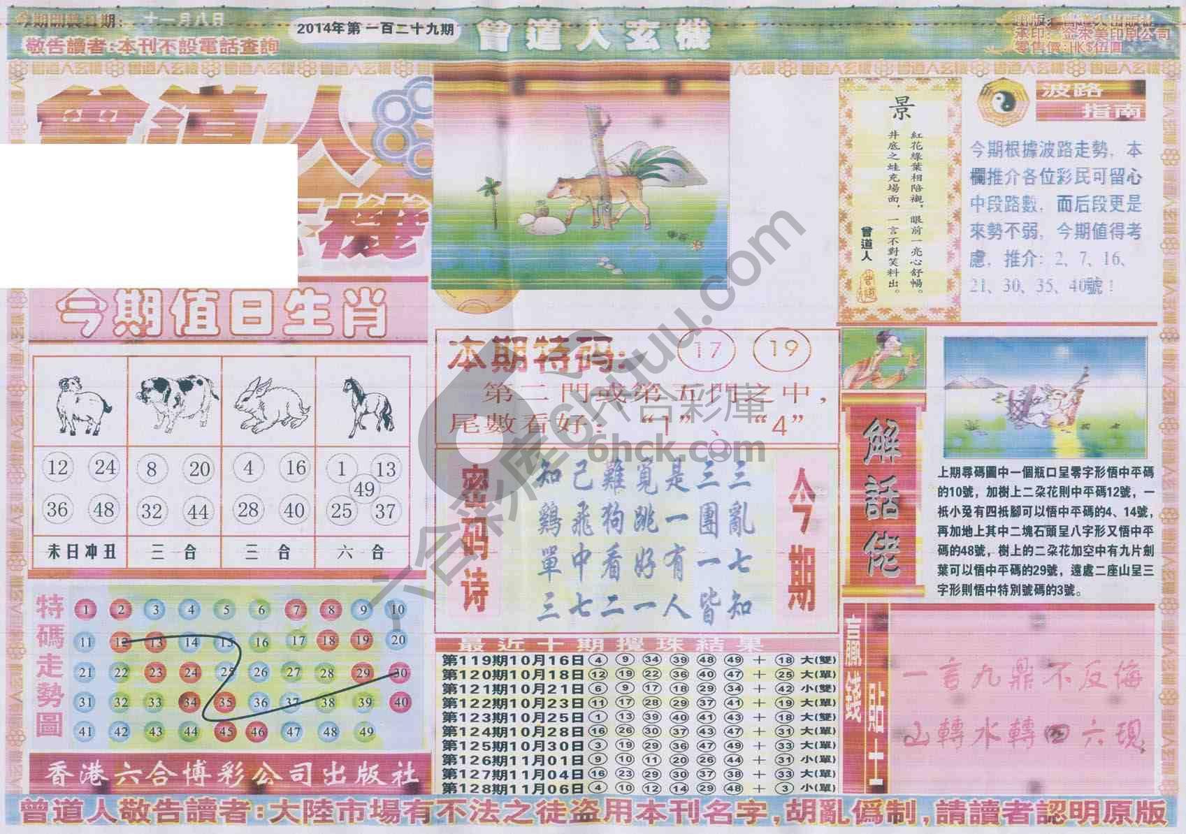 曾道人玄机