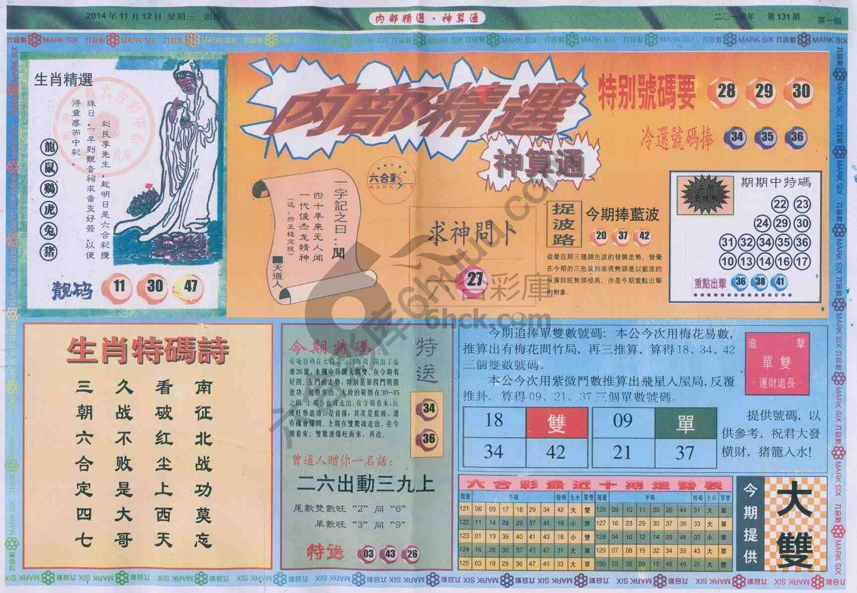 内部精选神算通