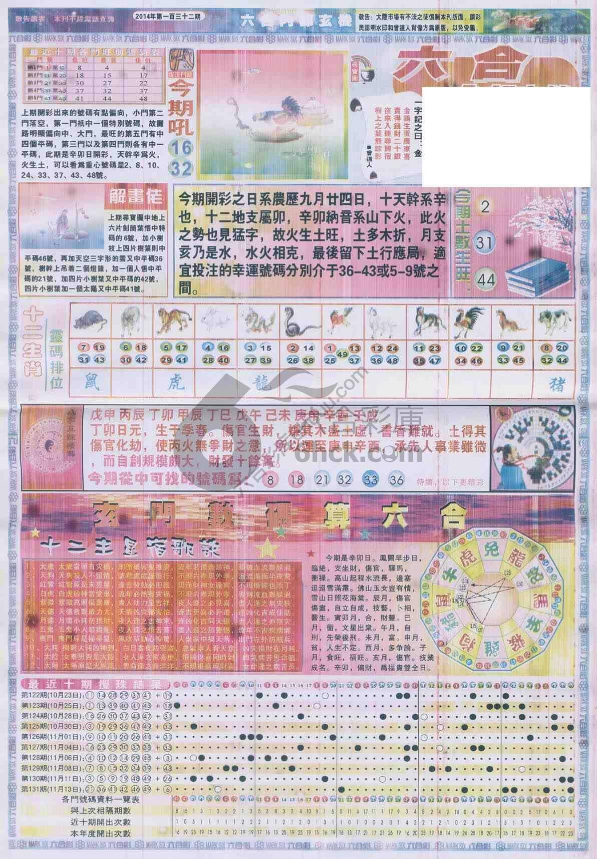 六合内部玄机