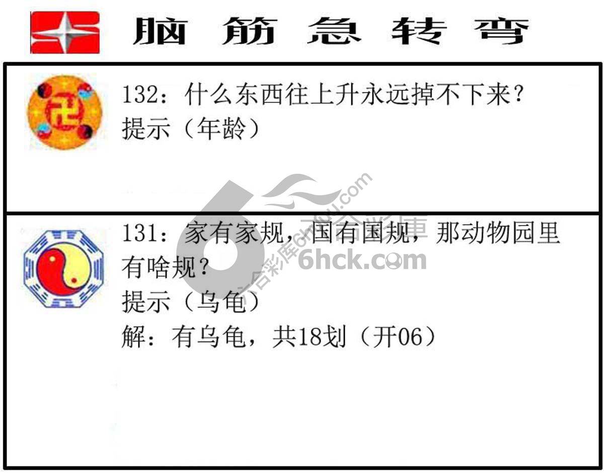 脑筋急转弯