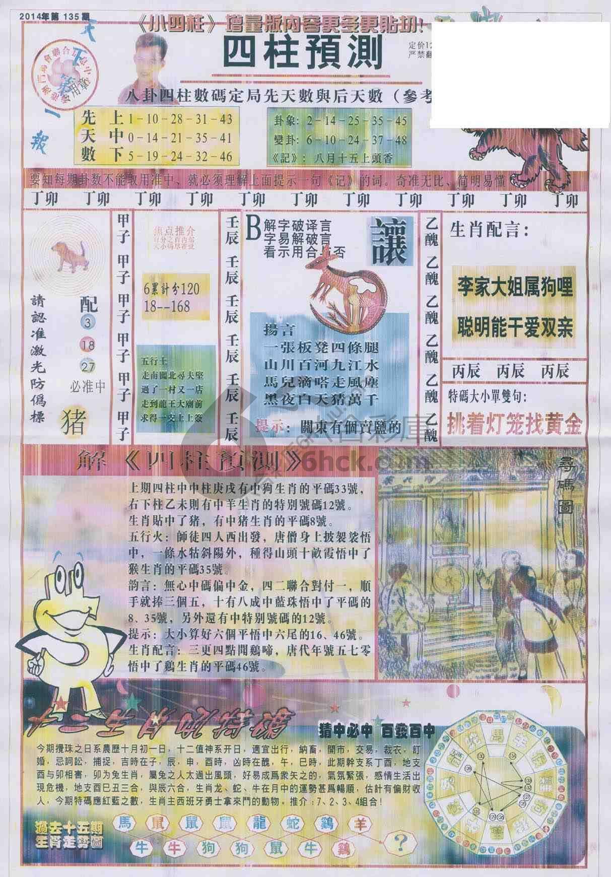 四柱预测