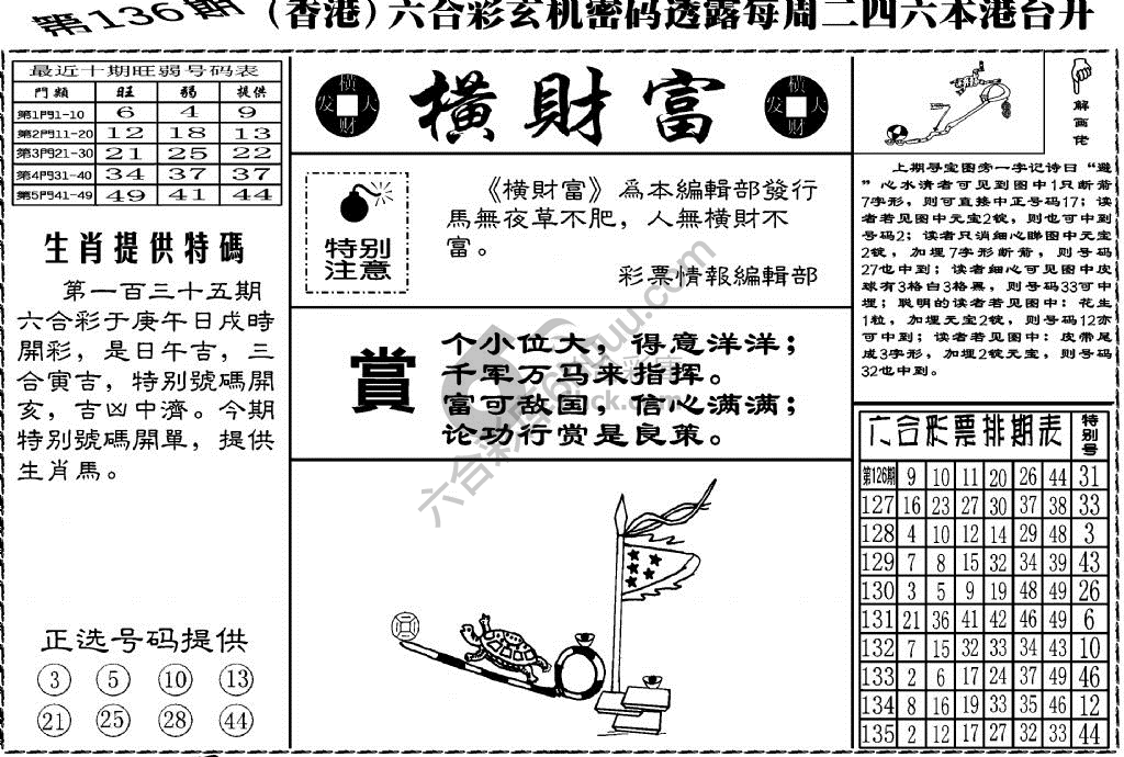 横财富