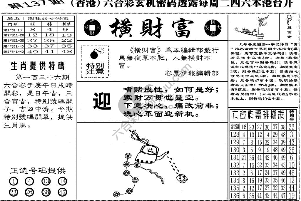 横财富