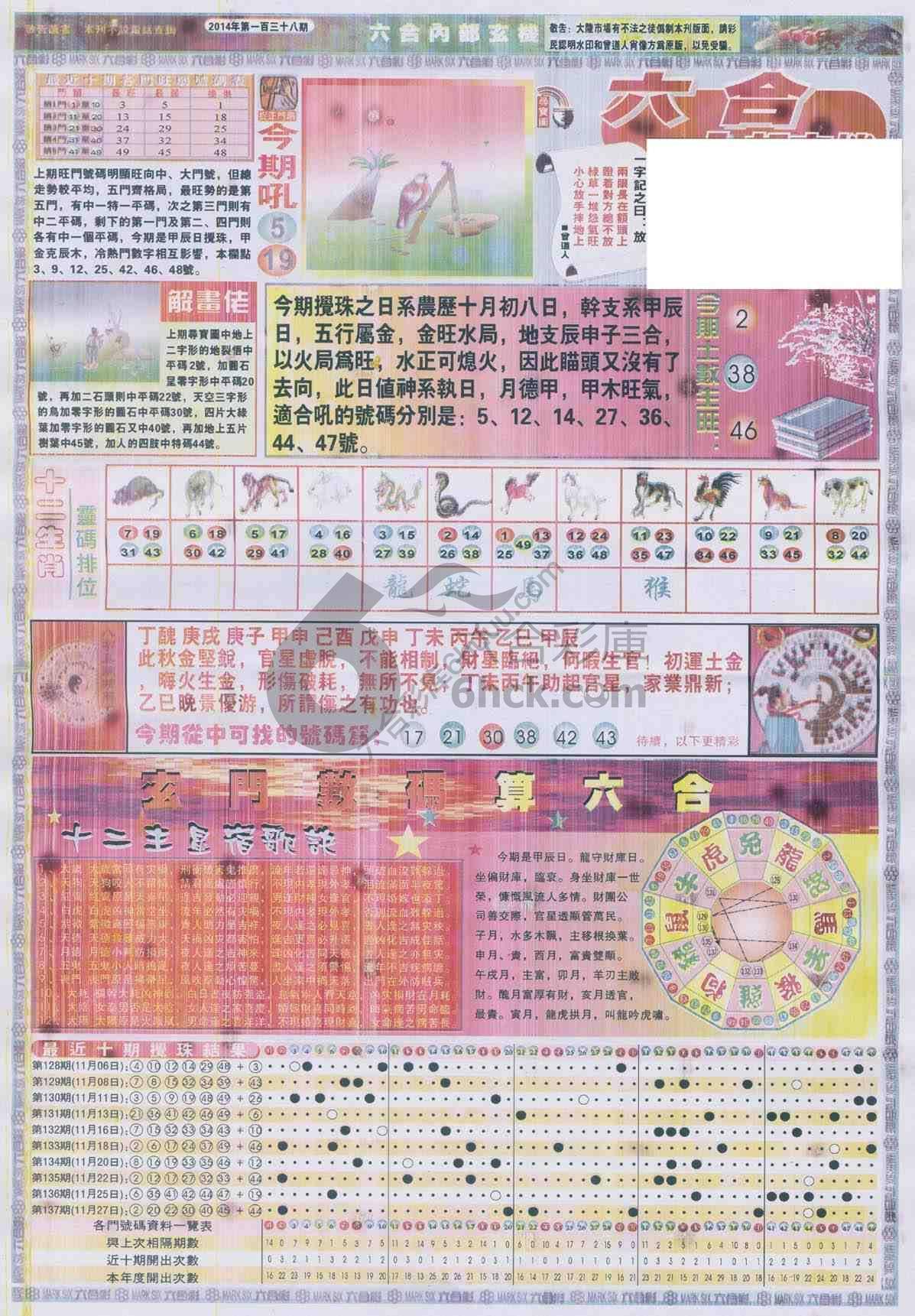 六合内部玄机