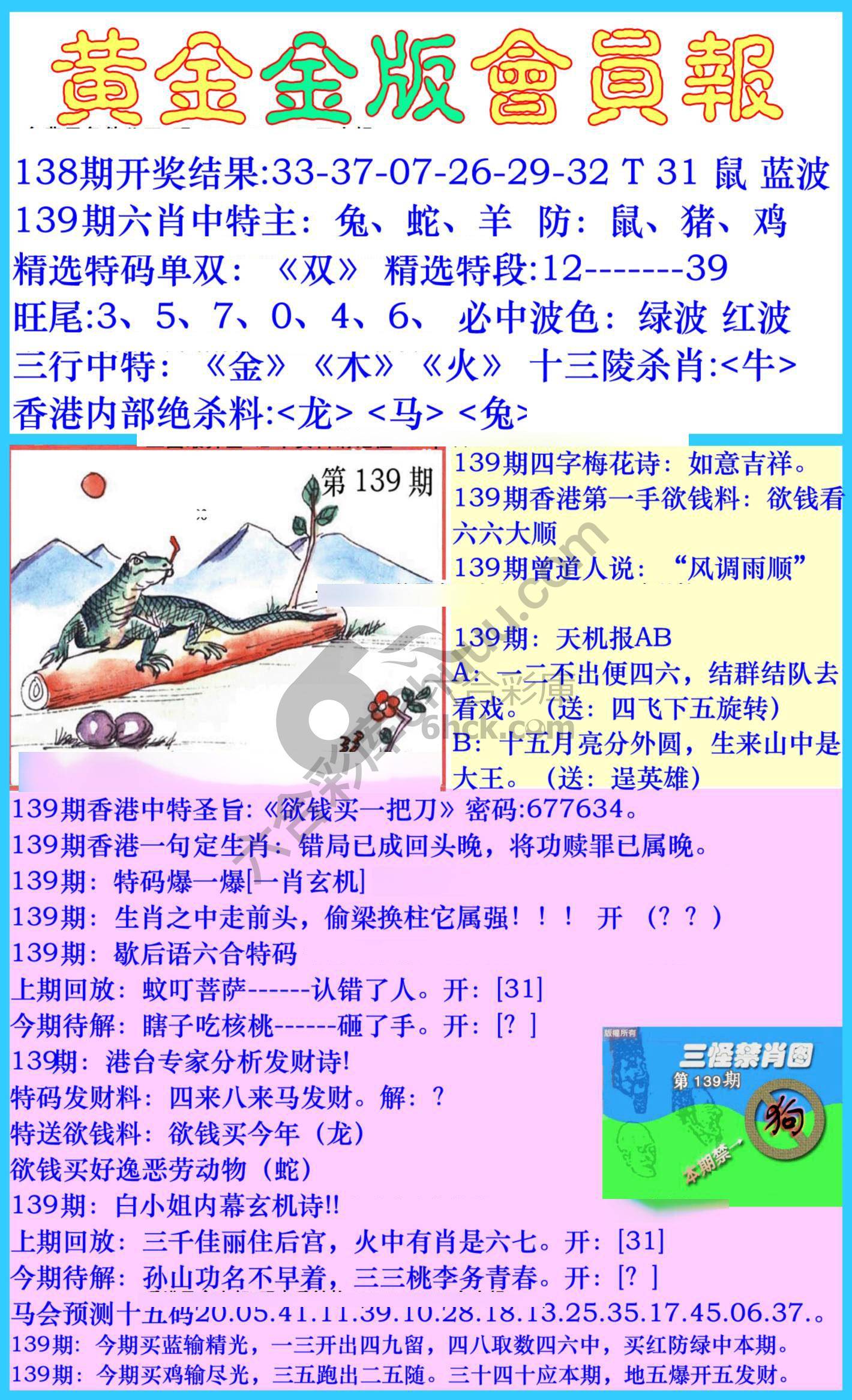 黄金金版会员报