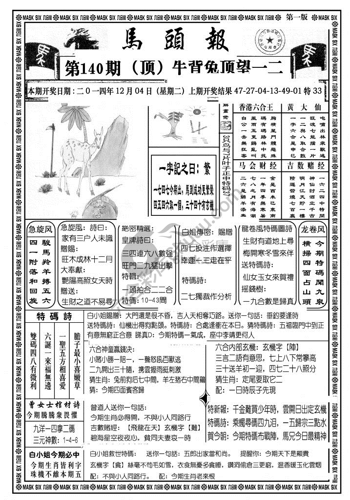 马头报