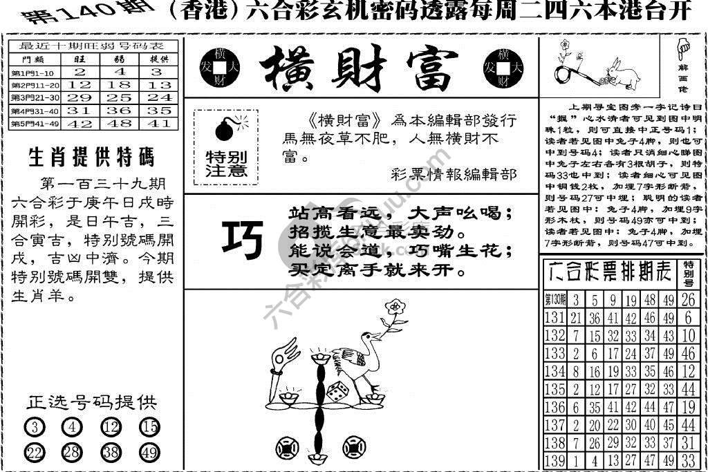 横财富