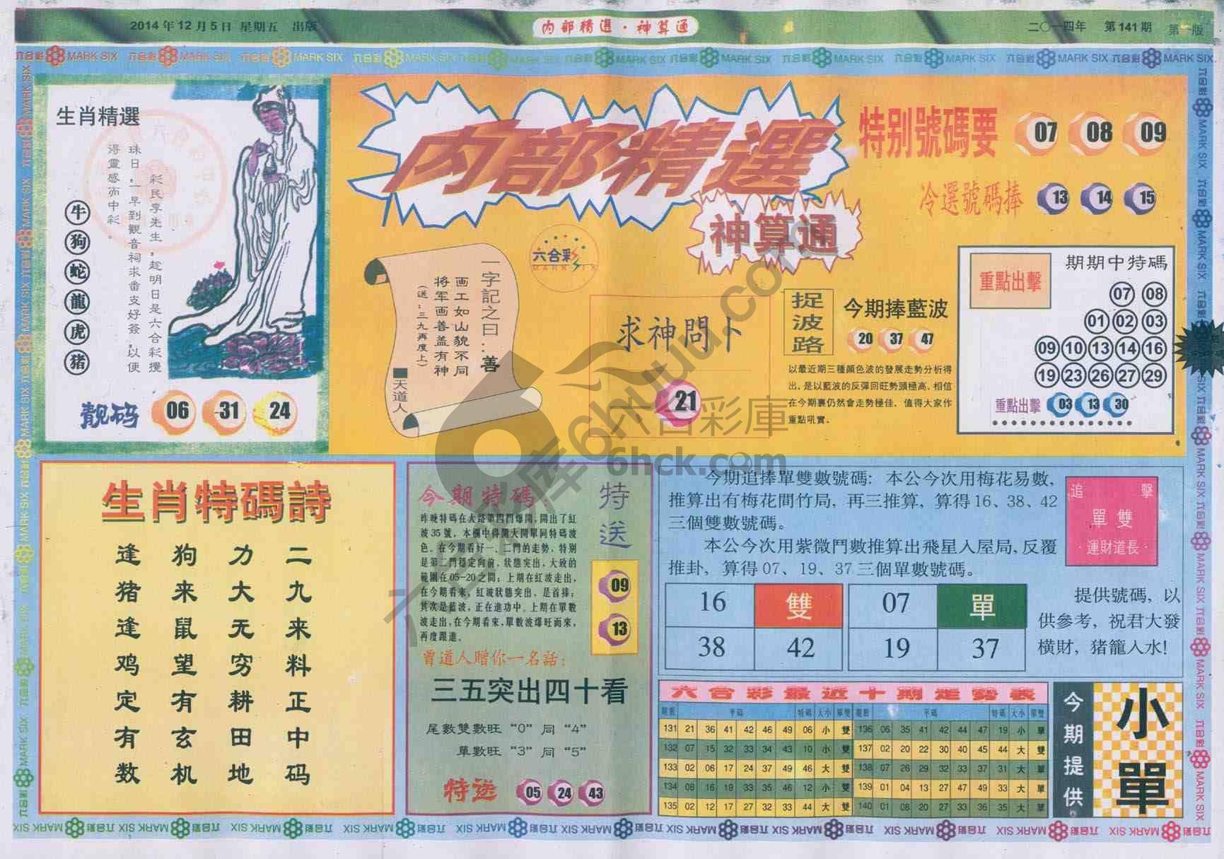 内部精选神算通