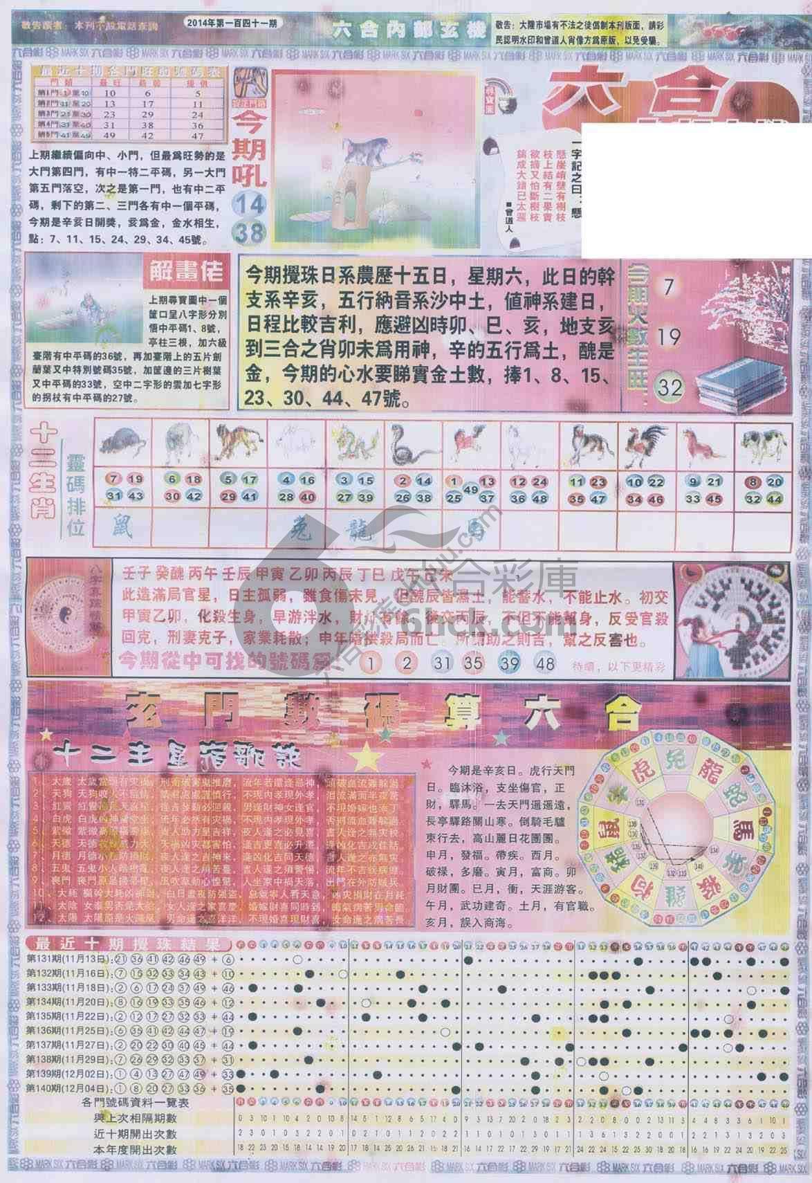 六合内部玄机