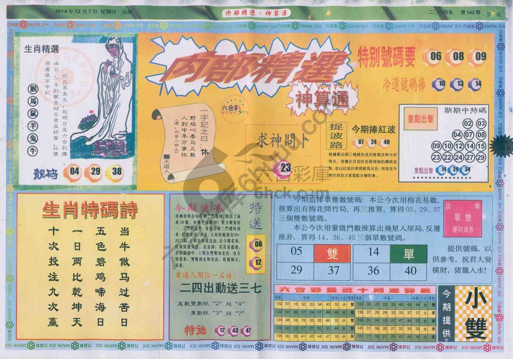 内部精选神算通