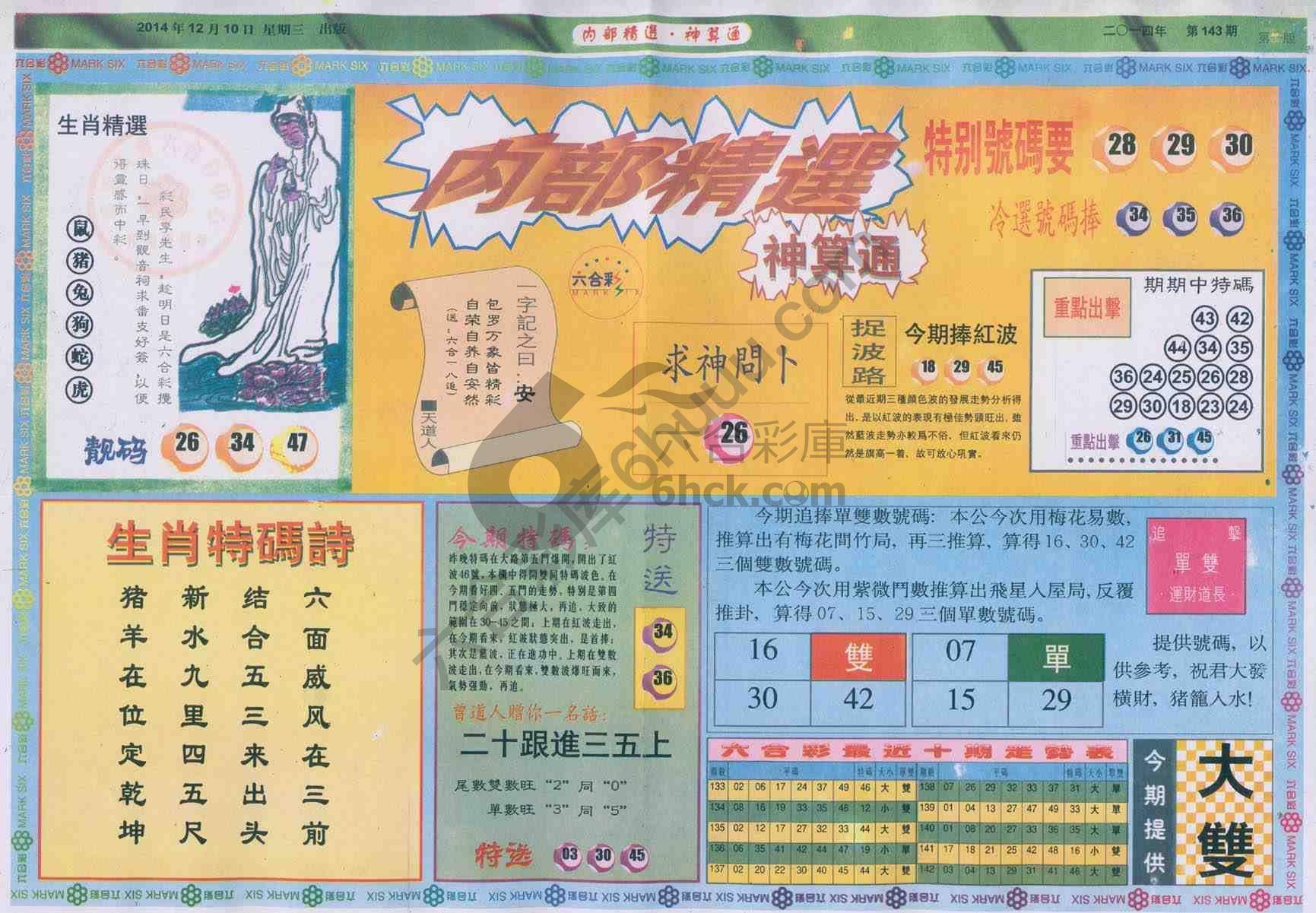 内部精选神算通