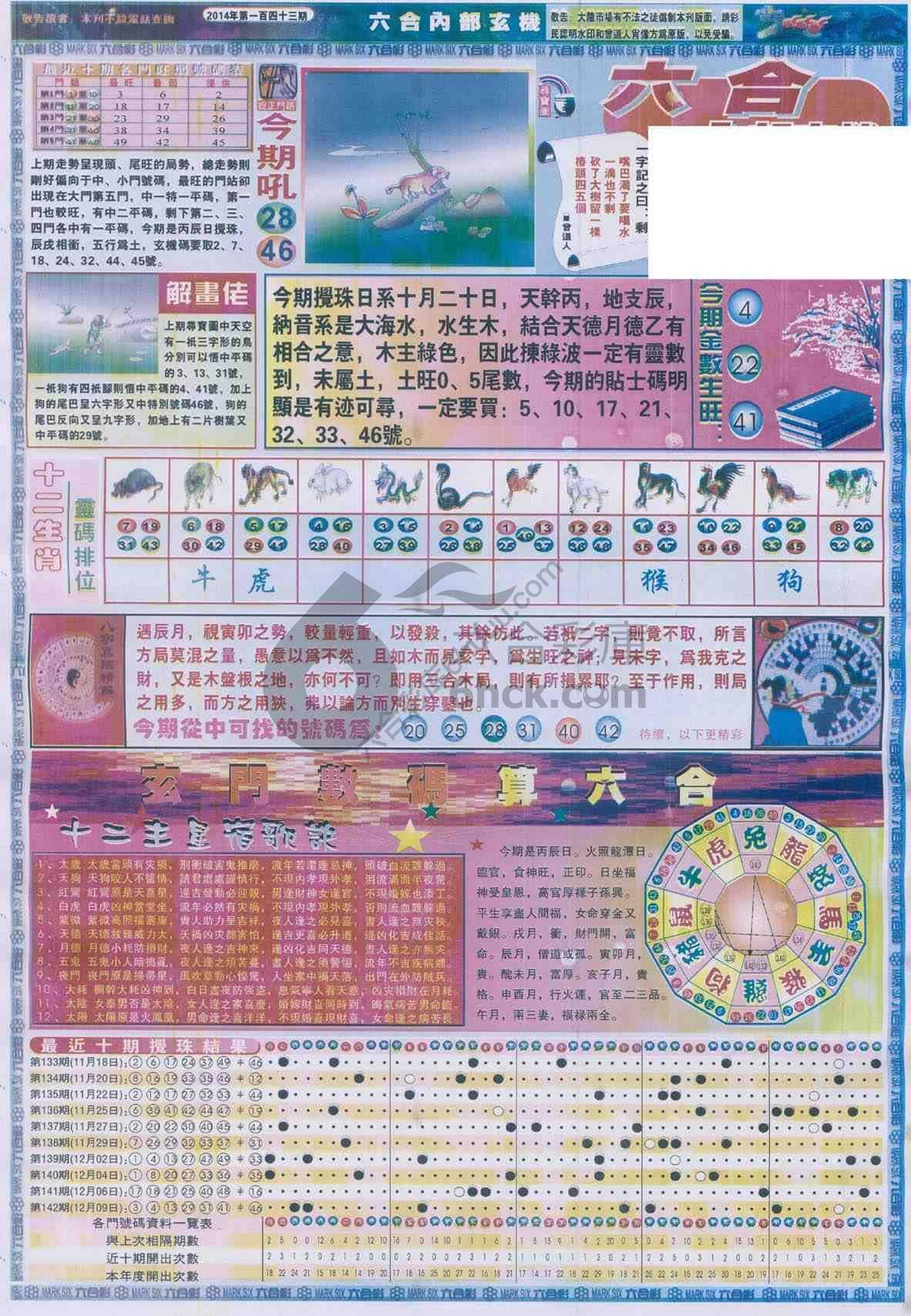 六合内部玄机