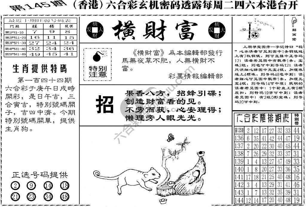 横财富
