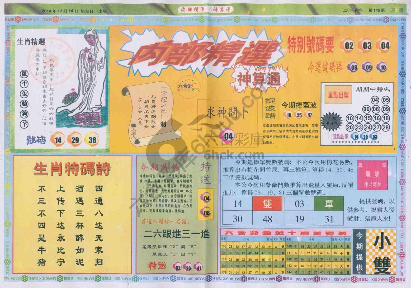 内部精选神算通