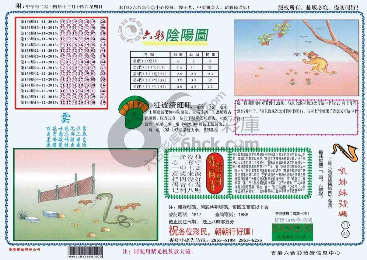 六彩阴阳图