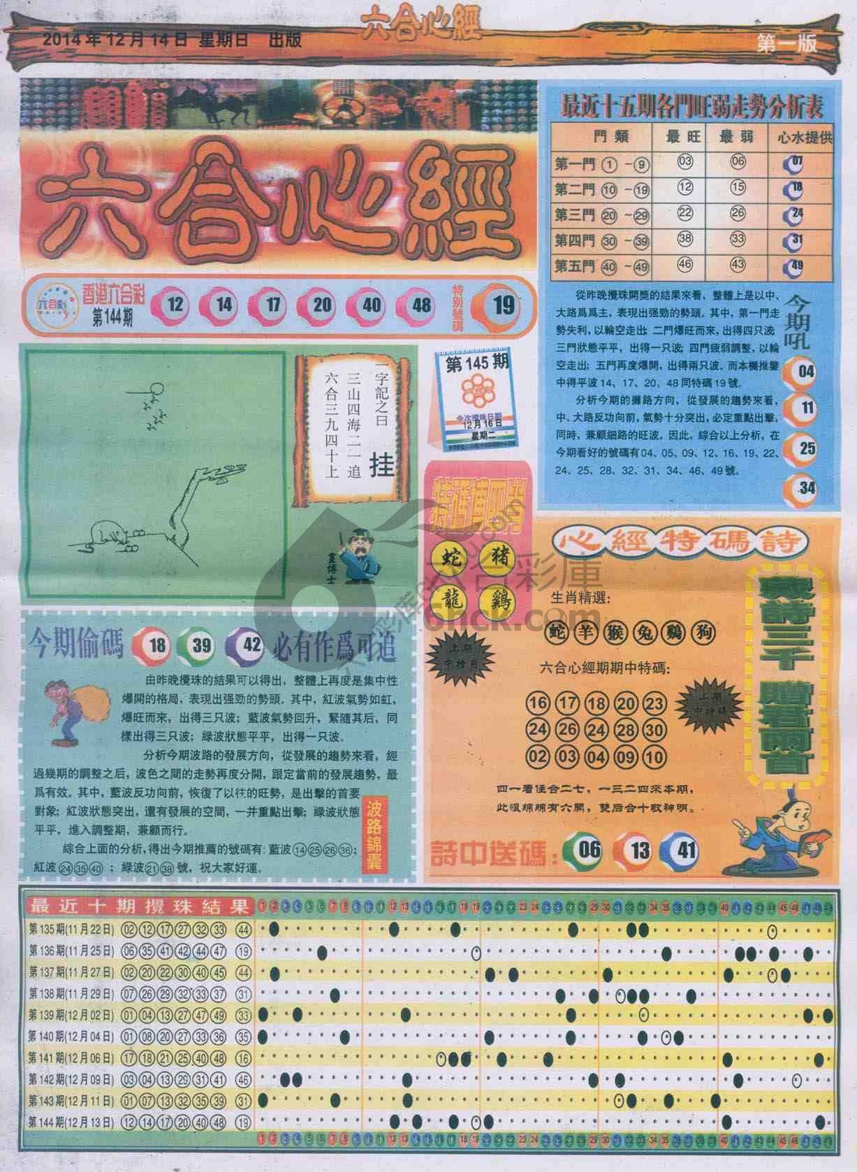 六合心经