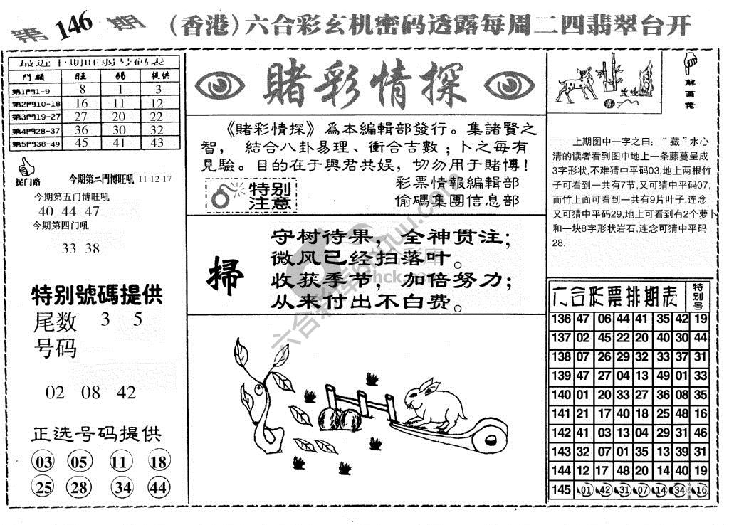 赌彩情探