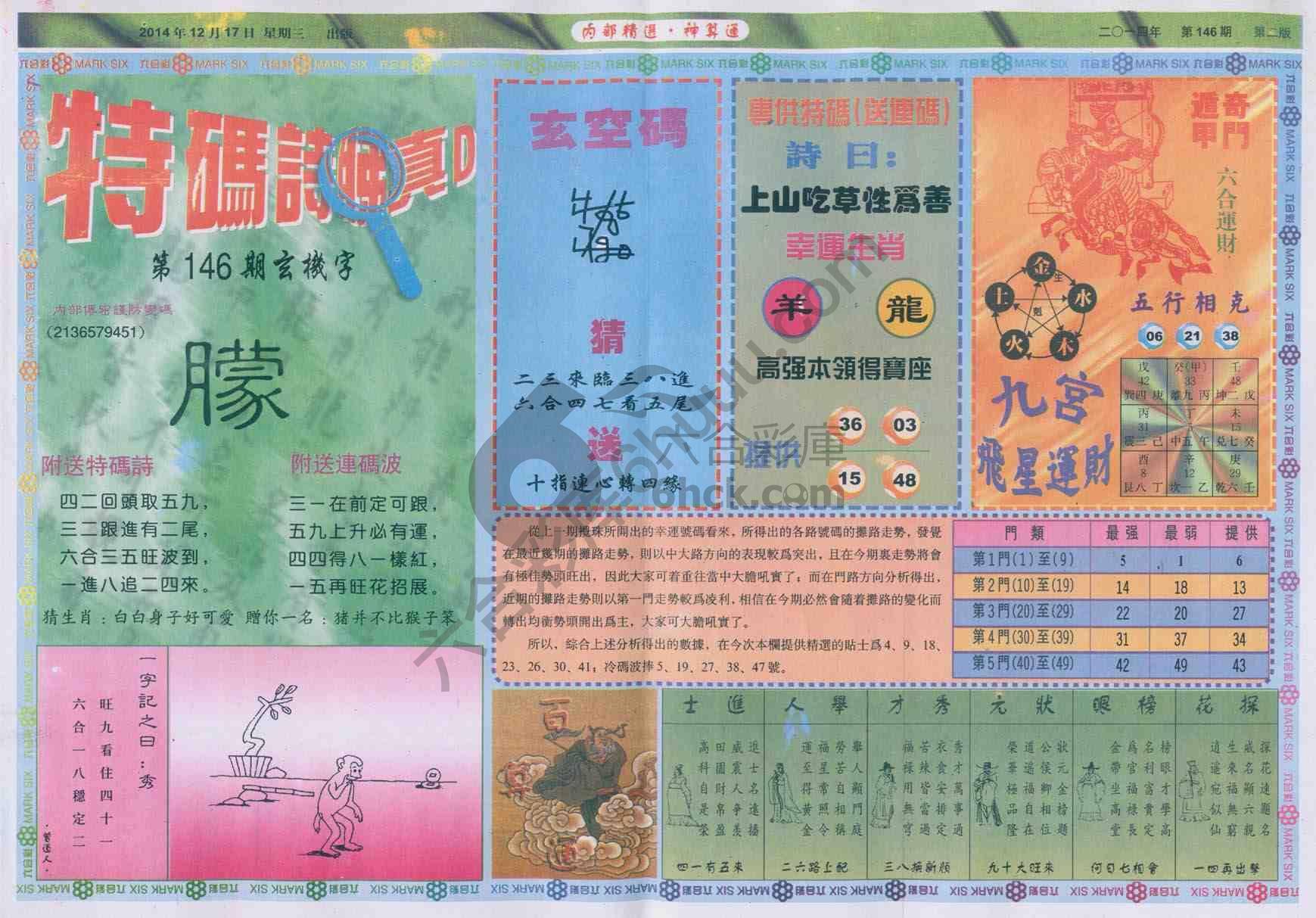 内部精选神算通