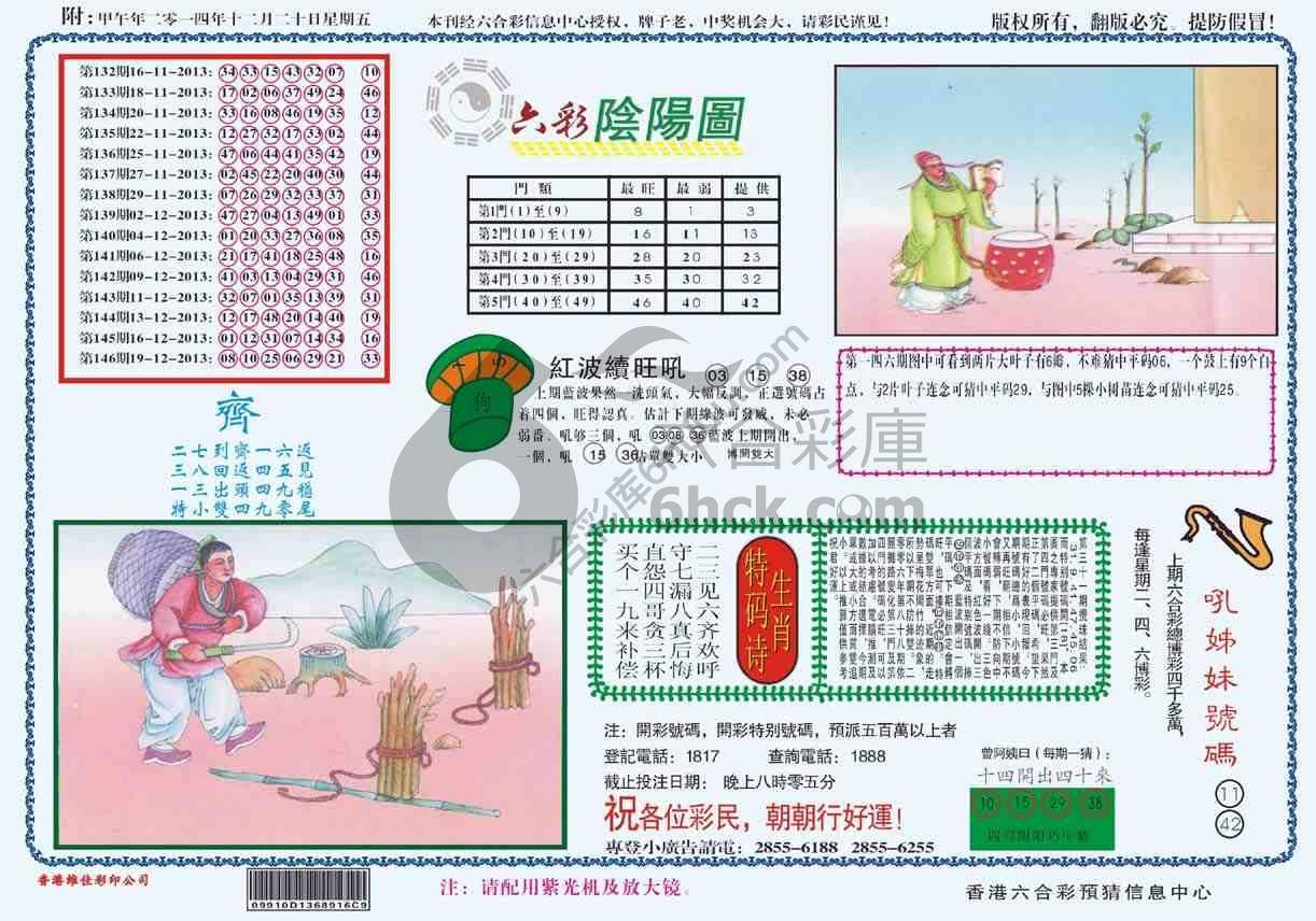 六彩阴阳图