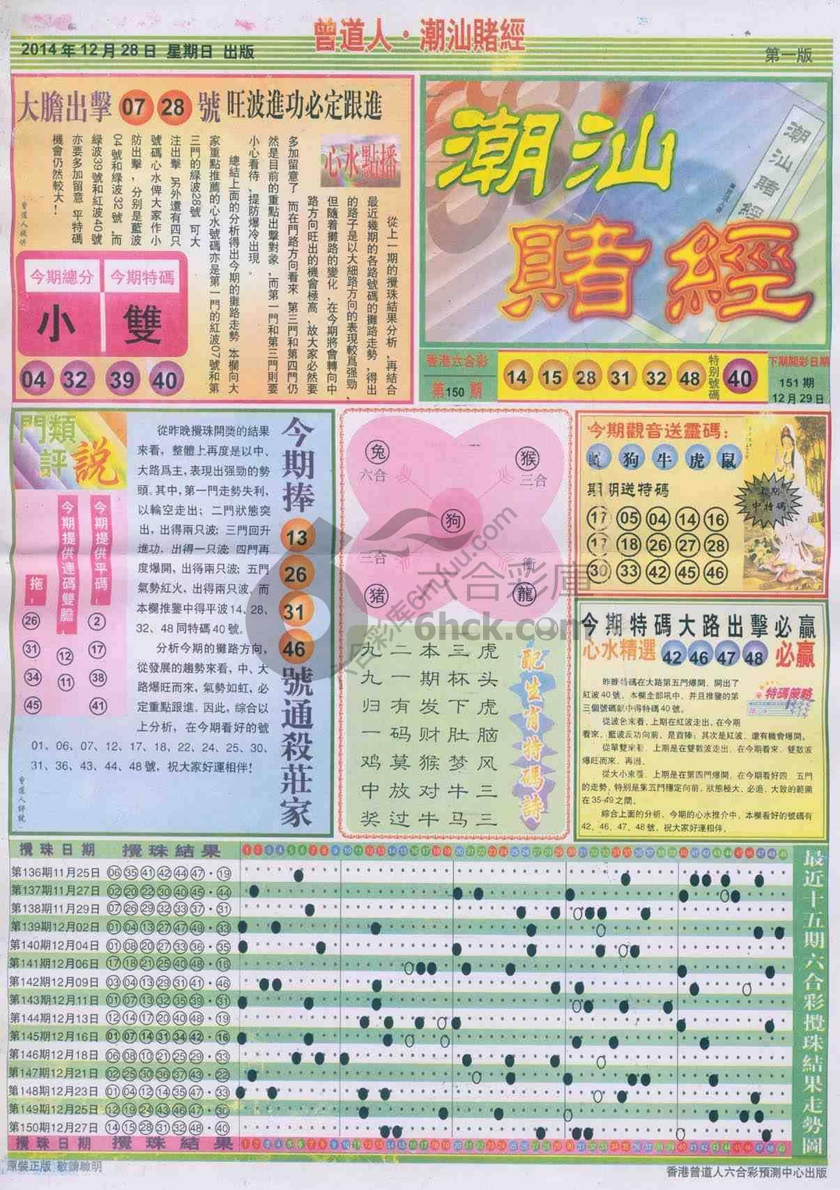 曾道人潮汕赌经
