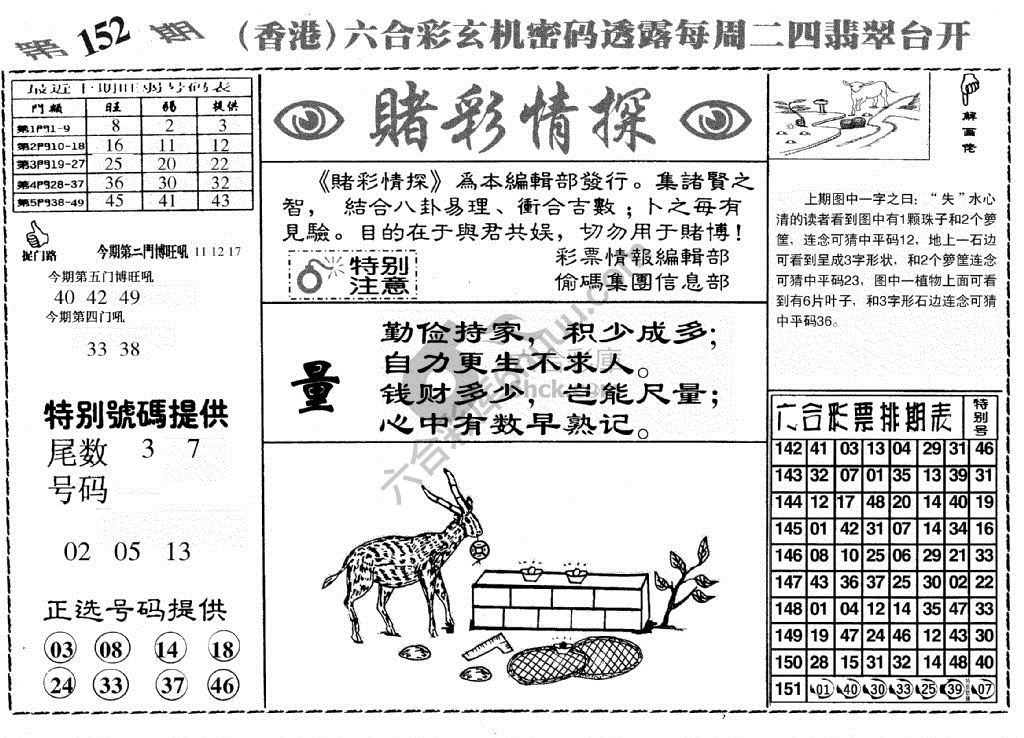 赌彩情探