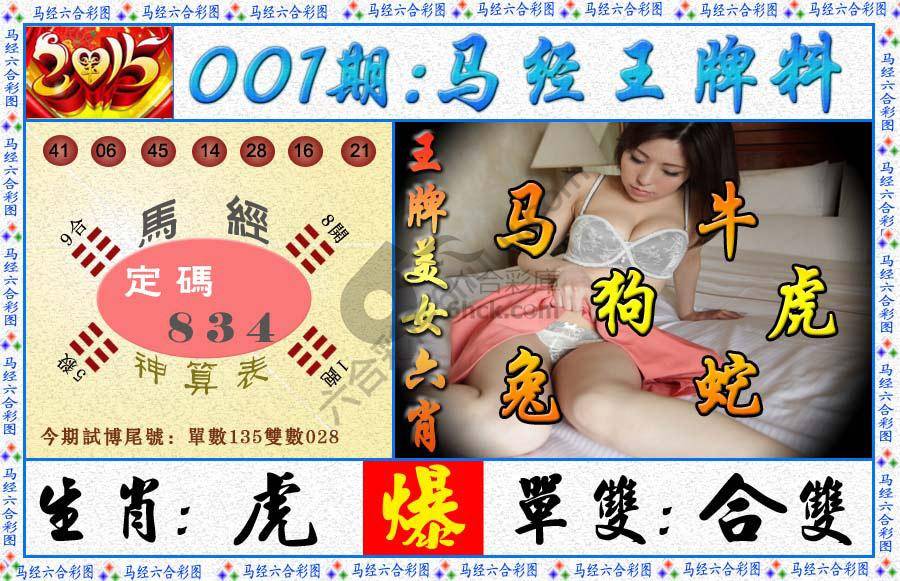 马经王牌料