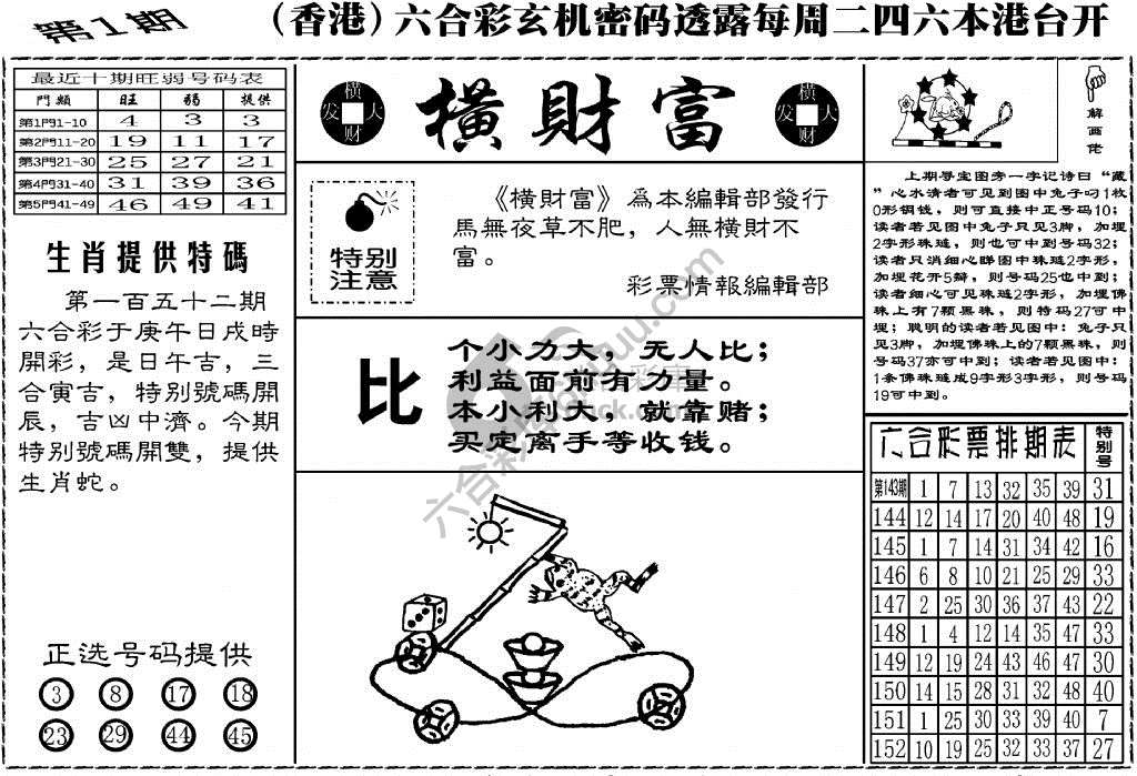横财富