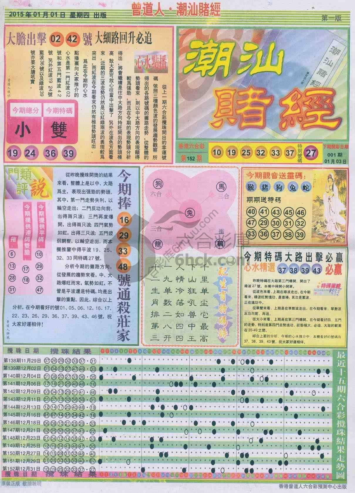 曾道人潮汕赌经