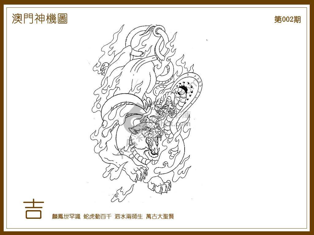 澳门神机图