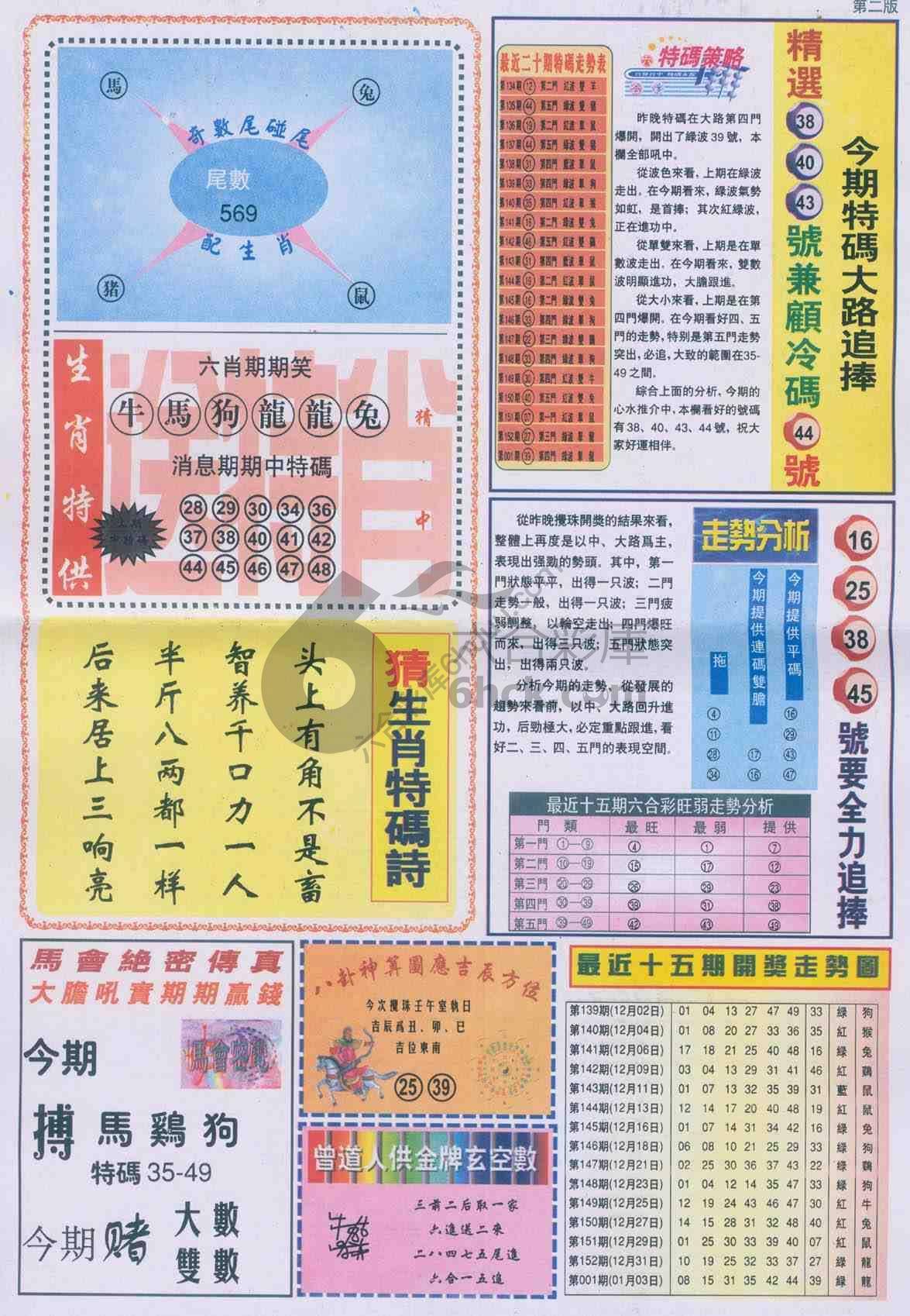 曾道人内幕消息