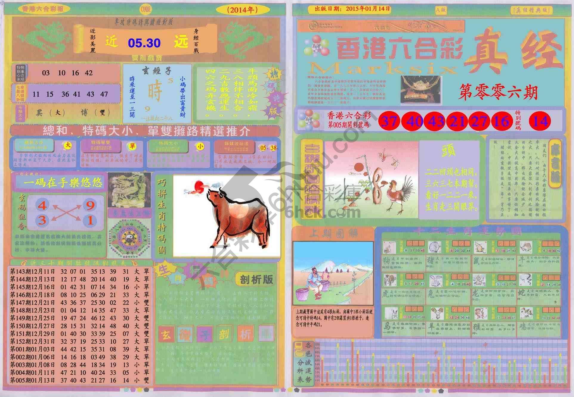 香港六合彩真经