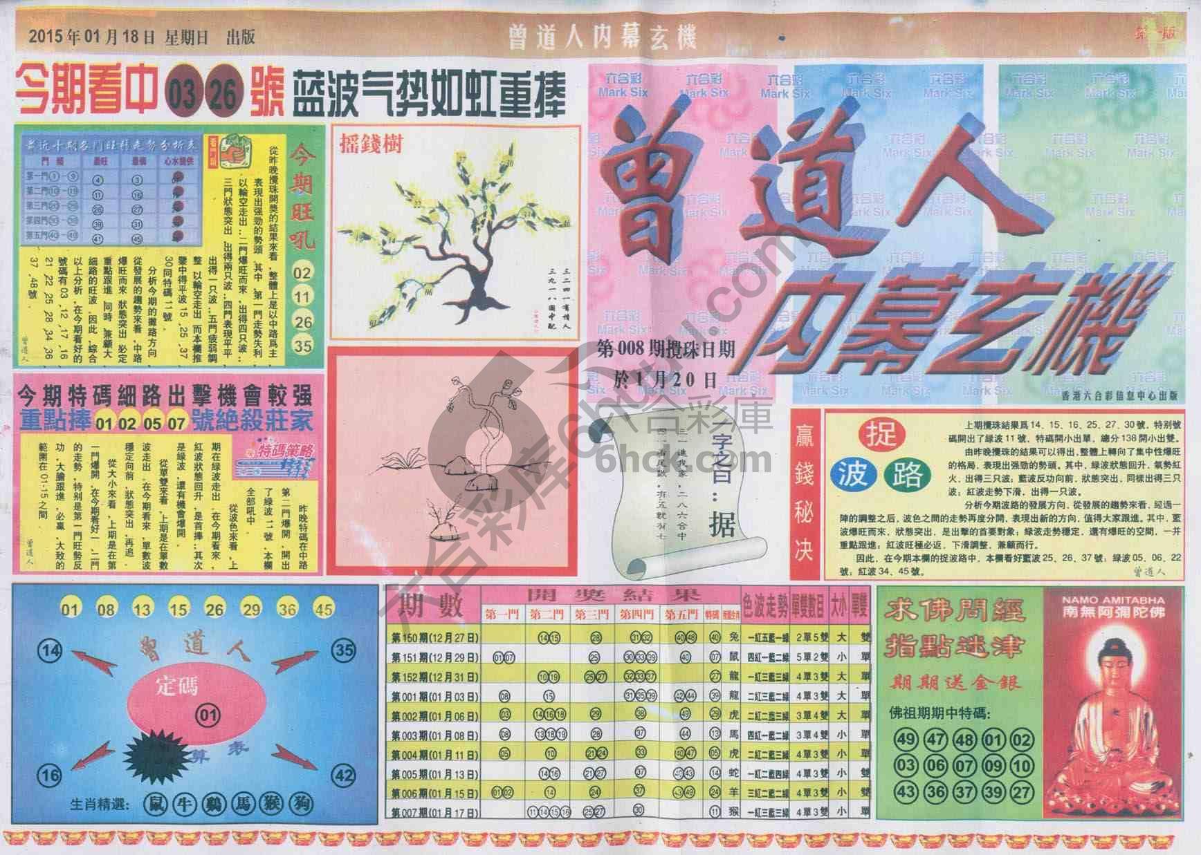 曾道人内幕玄机