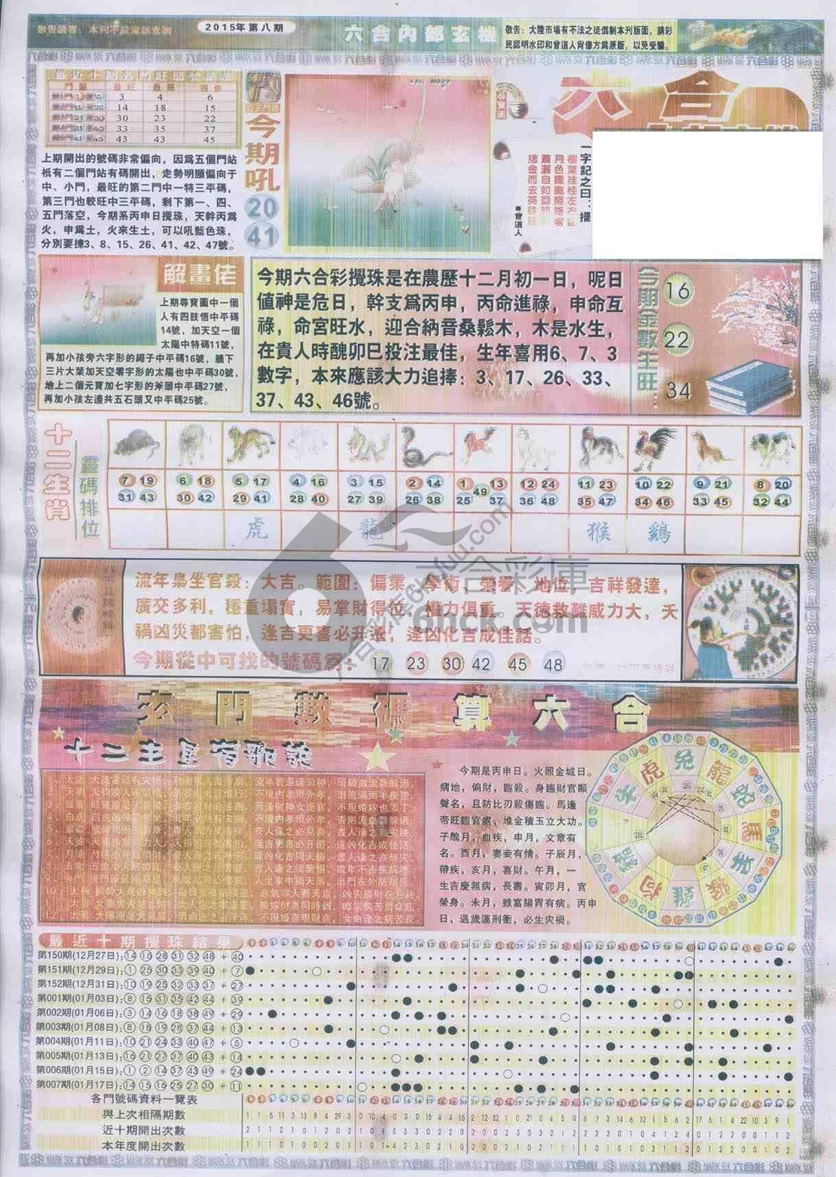 六合内部玄机